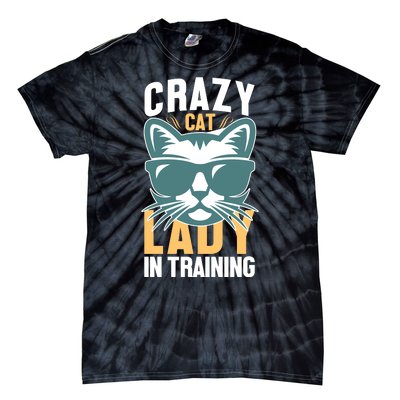 Crazy Cat Lady Tie-Dye T-Shirt