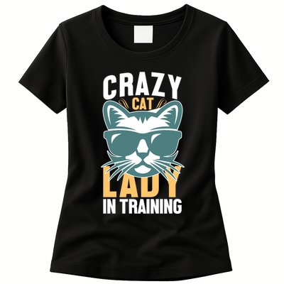 Crazy Cat Lady Womens T-Shirt