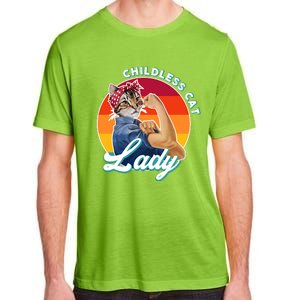 Childless Cat Lady Adult ChromaSoft Performance T-Shirt