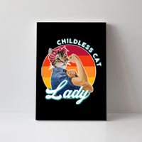 Childless Cat Lady Canvas