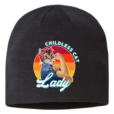 Childless Cat Lady Sustainable Beanie