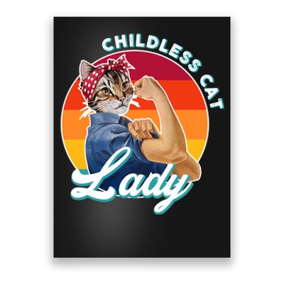 Childless Cat Lady Poster