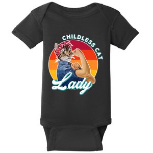 Childless Cat Lady Baby Bodysuit