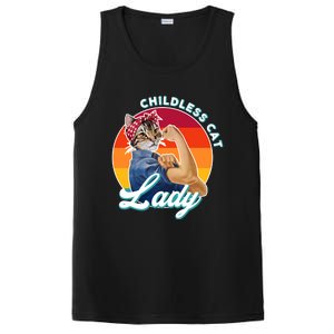 Childless Cat Lady PosiCharge Competitor Tank