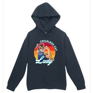 Childless Cat Lady Urban Pullover Hoodie