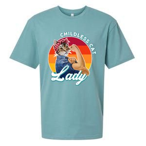 Childless Cat Lady Sueded Cloud Jersey T-Shirt