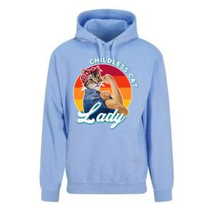 Childless Cat Lady Unisex Surf Hoodie