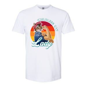 Childless Cat Lady Softstyle CVC T-Shirt