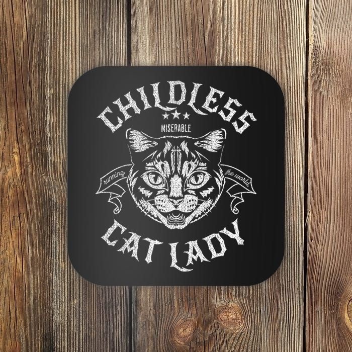 Childless Cat Lady Feminist Voting Ladies Is Voting Kamala Coaster