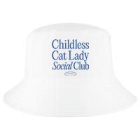 Childless Cat Lady Social Club Quiet Luxury Aesthetic Cool Comfort Performance Bucket Hat