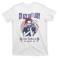 Crazy Cat Lady For Kamala 2024 Gift T-Shirt