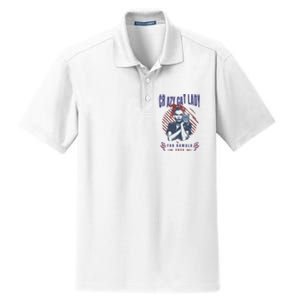 Crazy Cat Lady For Kamala 2024 Gift Dry Zone Grid Polo