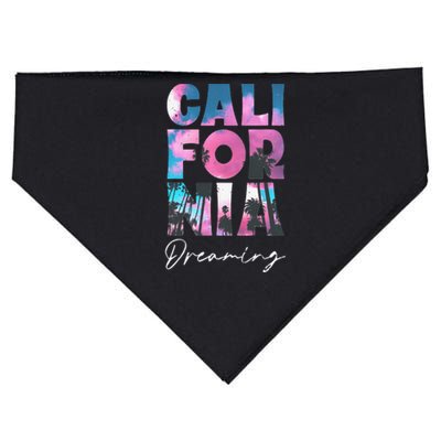 California Cali Lover Visiting California USA-Made Doggie Bandana