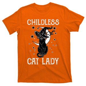 Childless Cat Lady Halloween Cat T-Shirt