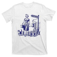 Childless Cat Lady Funny Vintage T-Shirt