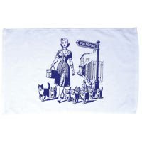 Childless Cat Lady Funny Vintage Microfiber Hand Towel