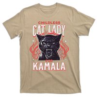 Childless Cat Lady For Kamala Harris 2024 President Election T-Shirt