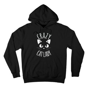 CRAZY CAT LADY Funny Fur Mom Mother's Day Christmas Birthday Hoodie