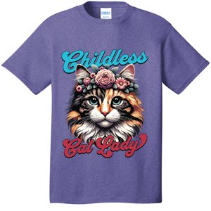 Childless Cat Lady Funny Cat Lover T-Shirt