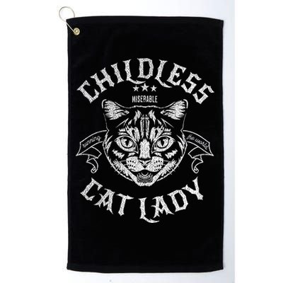 Childless Cat Lady Feminist Voting Ladies Is Voting Kamala Golf Towel