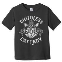Childless Cat Lady Feminist Voting Ladies Is Voting Kamala Toddler T-Shirt