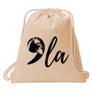 Childless Cat Lady Comma La Kamala Harris For President 2024 Drawstring Bag