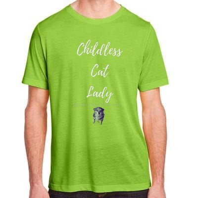 Childless Cat Lady Adult ChromaSoft Performance T-Shirt