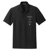 Childless Cat Lady Dry Zone Grid Polo