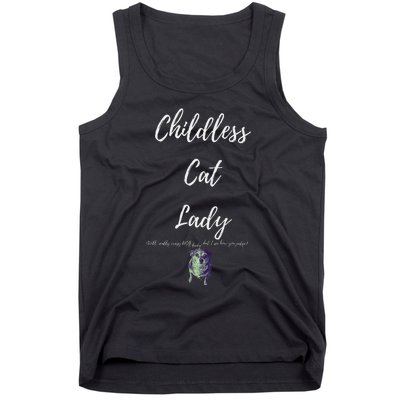 Childless Cat Lady Tank Top