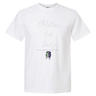 Childless Cat Lady Garment-Dyed Heavyweight T-Shirt