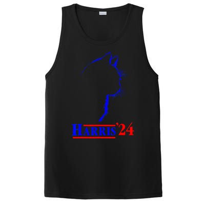 Childless Cat Lady For Harris 2024 PosiCharge Competitor Tank