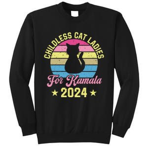 Childless Cat Ladies For Kamala 2024 Sweatshirt