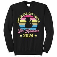 Childless Cat Ladies For Kamala 2024 Sweatshirt