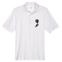 Cat Comma La Kamala Harris For President 2024 Men's Origin Performance Pique Polo