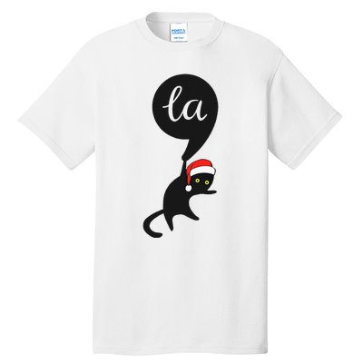 Cat Comma La Kamala Harris For President 2024 Tall T-Shirt