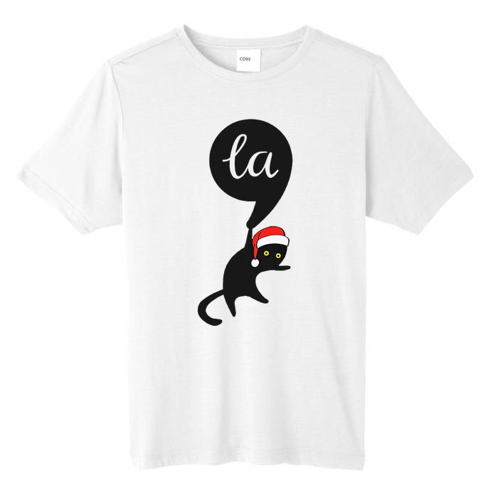 Cat Comma La Kamala Harris For President 2024 Tall Fusion ChromaSoft Performance T-Shirt