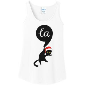 Cat Comma La Kamala Harris For President 2024 Ladies Essential Tank