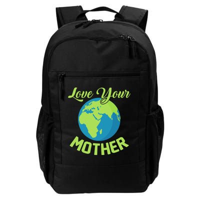 Climate Change Love Your Mother Earth Day Funny Gift Backpack