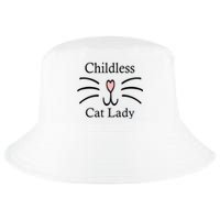 Childless Cat Lady For President Funny Childless Cat Lady 2024 Cool Comfort Performance Bucket Hat