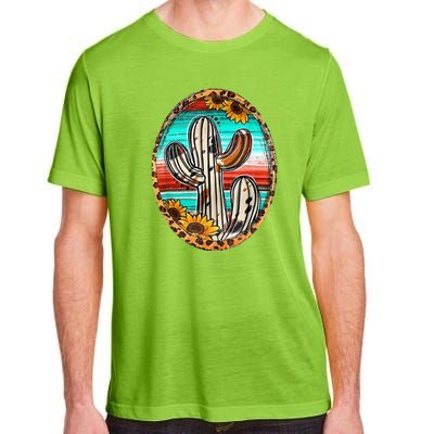 Cowhide Cactus Leopard Cow Adult ChromaSoft Performance T-Shirt