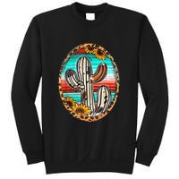 Cowhide Cactus Leopard Cow Sweatshirt