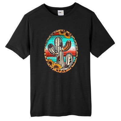 Cowhide Cactus Leopard Cow Tall Fusion ChromaSoft Performance T-Shirt