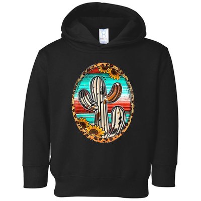 Cowhide Cactus Leopard Cow Toddler Hoodie