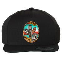 Cowhide Cactus Leopard Cow Wool Snapback Cap