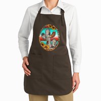 Cowhide Cactus Leopard Cow Apron