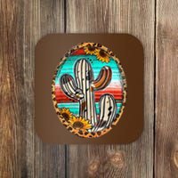 Cowhide Cactus Leopard Cow Coaster