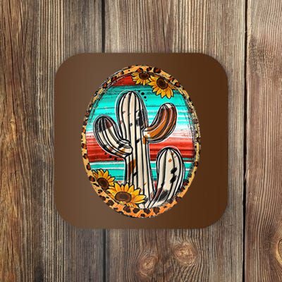 Cowhide Cactus Leopard Cow Coaster