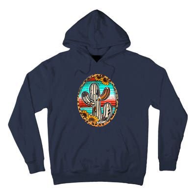 Cowhide Cactus Leopard Cow Tall Hoodie