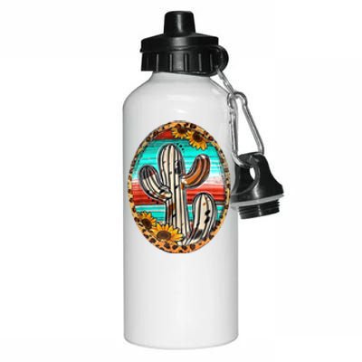 Cowhide Cactus Leopard Cow Aluminum Water Bottle