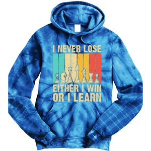 Cool Chess Lover Art For Novelty Chess Player Tie Dye Hoodie